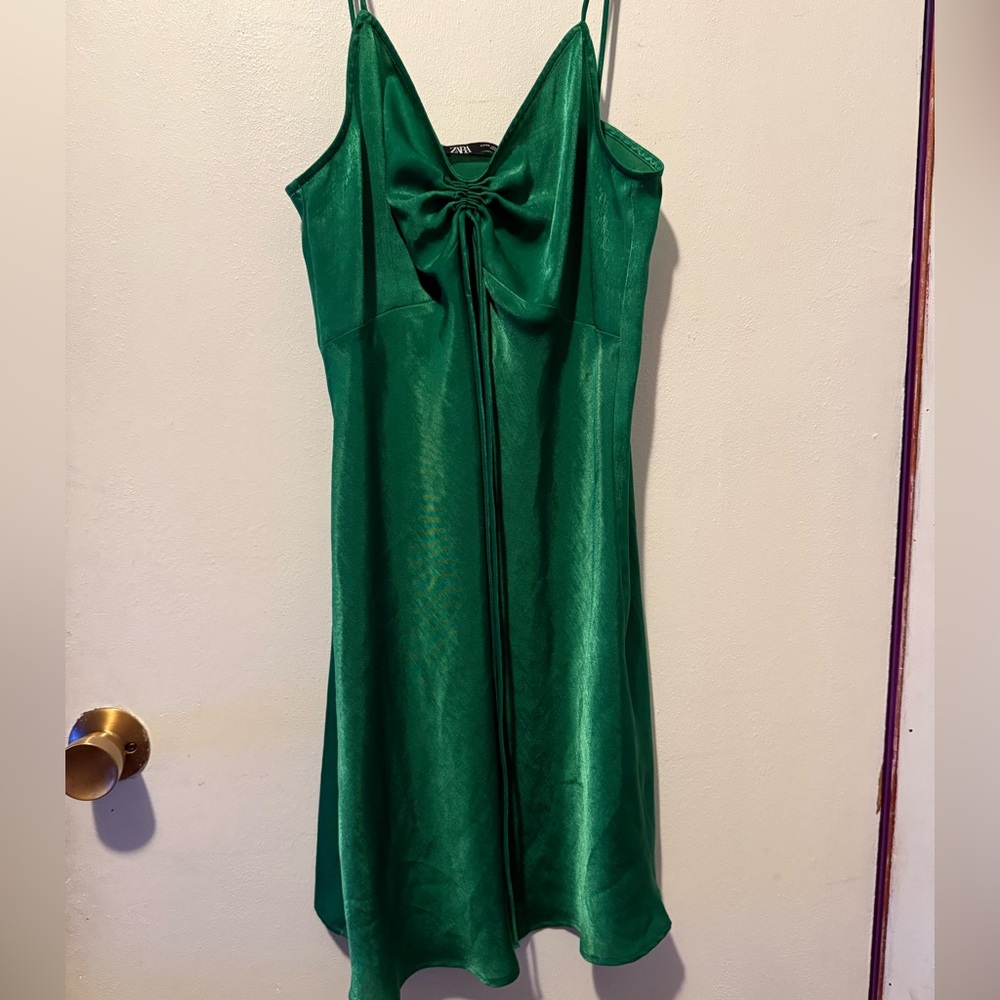 Zara ‘silk’ dress